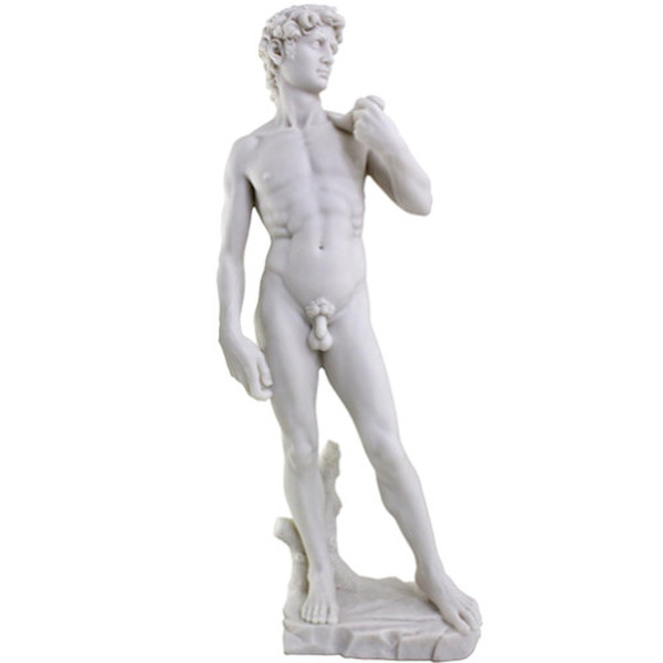 David by Michelangelo Statue 19.75" High